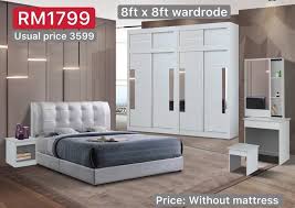Interior moden bilik tidur adalah ringkas dan berfikir untuk terperinci terkecil. Set Bilik Tidur King Size Desainrumahid Com