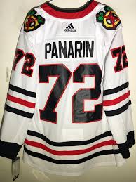 Details About Adidas Authentic Nhl Adizero Jersey Chicago Blackhawks Artemi Panarin Wht Sz 56