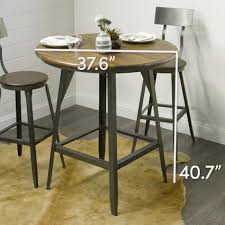 Wood And Metal Hudson Pub Table Pub Table Table Tall Table