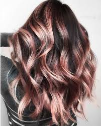 25 Gorgeous Fall Hair Colors To Try The Best Hair Color Trends For Fall Hair Styles Brunette Hair Color Hair Color Rose Gold