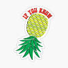 From the colors of a pineapple. 1