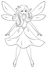 The spruce / kelly miller halloween coloring pages can be fun for younger kids, older kids, and even adults. Free Fairy Coloring Page Free Printable Coloring Pages For Kids