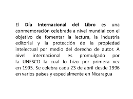 En españa, y en muchos otros países, se celebra el día del libro el 23 de abril. 23 De Abril Se Celebra El Dia Del Libro