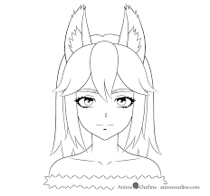See more ideas about anime wolf drawing, anime wolf, wolf drawing. How To Draw Anime Wolf Girl Step By Step Animeoutline