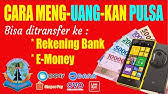 Masuk ke aplikasi ovo lalu pilih menu transfer. Cara Tukar Pulsa Menjadi Uang Ke Saldo Rekening Bank Gopay Ovo Dana Youtube