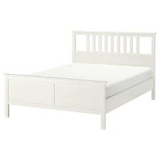 HEMNES Ágykeret, fehérre pácolt, 140x200 cm - IKEA