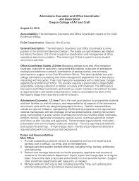 Admissions Counselor And Office Coordinator Job Description How To Create An Admissions Counsel Admissions Counselor Coordinator Job Job Description Template