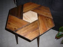 Hexagonal table (with 6 options): Hexagonal Table With 6 Options Hexagonal Table Wood Pallet Projects Wood Pallets