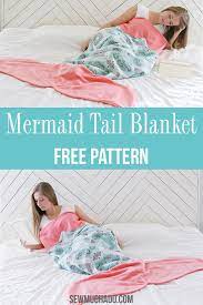***materials description and written pattern here***how to crochet a mermaid tail blanket, mermaid blanket. Adult Mermaid Tail Blanket Pattern Free Sew Much Ado