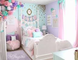 Definitely Doing Julia S Room Like This When She S Older The Colours Are Super Girly While Being Spunky Pastel Girls Room Girl Bedroom Decor Little Girl Rooms