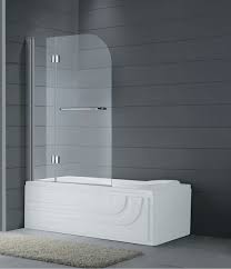 Pare Baignoire Glass Avec Un Panneau Fixe Et Un Panneau Pivotant Avec Une Porte Serviettes Chrome Paroi Baignoire Baignoire Pliante Baignoire