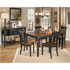 D580 25 Ashley Furniture Rectangular Dining Room Table