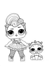 Each doll is a great example of fashion and style. Kids N Fun Com 30 Coloring Pages Of L O L Surprise Dolls