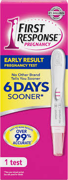 1) testing for human pregnancy hormone (human chorionic gonadotropin (hcg)) in blood or urine and 2) ultrasonography. Easy Read Ovulation Test First Response First Response