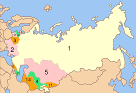 Russia is a transcontinental country extending across the whole of northern asia and 40% of europe; Russia Map Before 1990