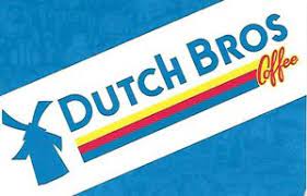 You can purchase a gift card at any of our locations or you can purchase one online at shop.dutchbros.com. Gift Card Logo Dutch Bros Coffee United States Of America Dutch Bros Coffee Col Us Dutch 001
