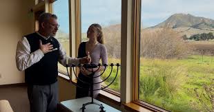 Lighting up the holidays: Congregation Beth David embraces festive overlap