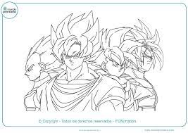 ▷ Dibujos de Dragon Ball para Colorear (Fáciles de Imprimir)