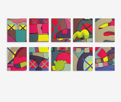 11 X14 Each Kaws Gallery Art Canvas Ups Downs Pop Art 10 Pc Set Contemporary Art Posters Art Prints Prints