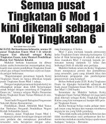 Pembelajaran semasa di tingkatan 6 memang lebih susah jika dibandingkan dengan politeknik atau diploma. Tingkatan 6 Sabah