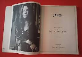 1971 JANIS JOPLIN SONG BOOK FIRST PRINTING BY DAVID DALTON SHEET MUSIC &  BIO