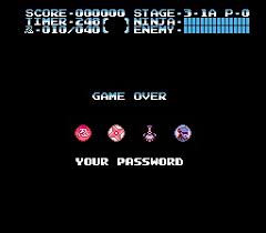 Razor's edge on the xbox 360, gamefaqs has 81 cheat codes and secrets. Ninja Gaiden Iii The Ancient Ship Of Doom Nes Passwords Retromaggedon Classic Gaming
