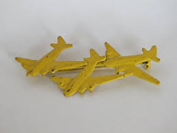airplane brooch