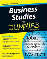 Business Studies For Dummies Richard Pettinger 9781118348116 Amazon Com Books Business Studies Business Management Business Management Degree