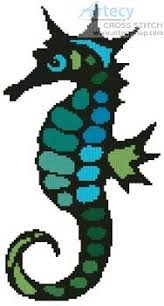 Seahorse biscornu cross stitch pattern. Seahorse Design 1 Cross Stitch Pattern By Tereena Clarke Crosstitch Com