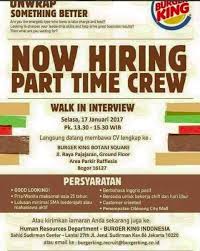 Besar umr dibandung tahun 2018 adalah 2.843.662 rupiah, namun pendapatan anda sebagaiseorang pekerja part time biasanya tidak ditentukan umr yang berlaku. Part Time Crew Lowongan Kerja Jabodetabek Bandung Facebook