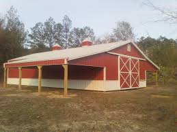 There is also an extra cost these can provide you insights into both the reliability and quality of the pole barn and the company selling it. 30x60x12 With 2 15x30 Sheds Pole Barn Www Nationalbarn Com Pole Barn Post Frame Building Barns Sheds