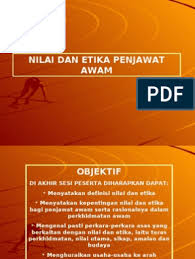 Masalah yang muncul dalam materi ini adalah penentuan penyelesaian pertidaksamaan tersebut. Nilai Dan Etika Penjawat Awam
