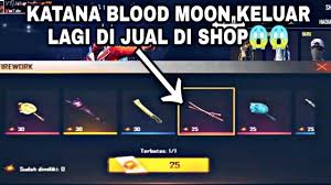 Cara membuat miniatur pedang free fire oriental print dari kayu. Bocoran Katana Blood Moon Rilis Lagi Garena Free Fire Youtube