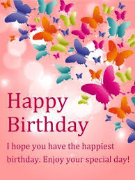 Happy Birthday Wishes Cards Is With Kim Happy Birthday Wishes Cards Facebook Watercolor floral happy birthday card. happy birthday wishes cards is with kim