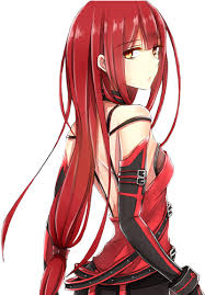 Showing all images tagged red eyes and black hair. Free Anime Girl With Red Eyes And Black Hair Evil Anime Girl With Red Hair 500x500 Png Clipart Download