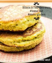 Blinis Sans Gluten Ni Lait A L Ail Des Ours Recette Blinis Sans Gluten Recette Cuisine