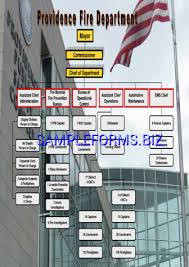 Fire Department Organizational Chart Templates Samples Forms