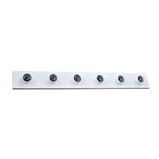 Kitchen & bath lighting kitchen island lights under cabinet lights bathroom vanity lights bathroom sconces bath bar lights. Project Source Vanity Light 6 Lights 36 Steel White Rona