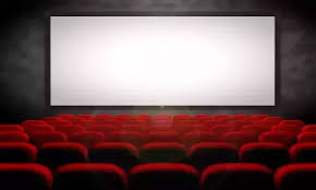 Watching movie in touring talkies