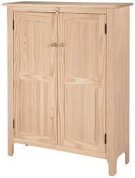 All products from kitchen jelly cabinets category are shipped worldwide with no additional fees. Parawood 51 Inch Tall Double Door Jelly Cupboard Natural Unfinished Furniture