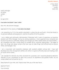 Wow your future employer with this simple cover letter example format. Executive Assistant Cover Letter Example Icover Org Uk