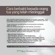Thesunnah Path Di Instagram Cara Berbakti Kepada Orang Tua Yang Telah Meninggal Thesunnah Path Kata Kata Indah Kutipan Agama Sembahyang