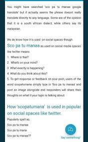 Sco Pa Tu Mana Google Translate Indonesia Sco Pa Tu Manaa