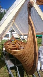 Small Version Of The Oseberg Ship Replica Called Svea Viking Ship Boat Building Wood Boat Plans