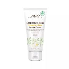 Buy Babo Botanicals Sensitive Fragrance Free Zinc Baby Diaper Cream 3oz Online In Italy 54453105