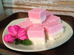 Best Coconut Ice Recipe Icee Recipe Coconut Recipes Coconut Ice Recipe