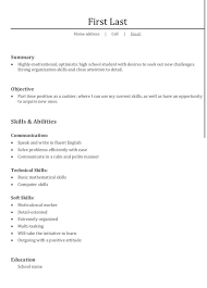Resume template for students first job getting your cv and cover letter right is a crucial step in applying for any job. First Resume For First Job It S Pretty Empty What Can I Do To Improve My Resume Resumes