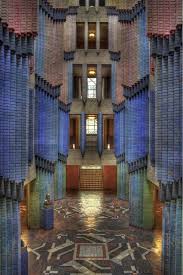 Interior Of Hoechst Administration Building In Frankfurt Germany 1924 Building Behrens Architecture Brick Architecture Architecture