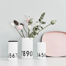 Arne Jacobsen Vase 0 9 Large Lettering Design Home Decor Online Shop Design