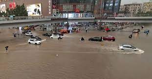 Plusieurs bourgs de poyang ont été frappés par des inondations à cause de fortes pluies continues. Kpdskphetumxtm